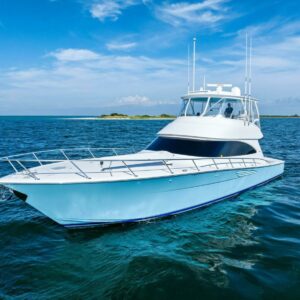 Bow View of Viking 58 Convertible